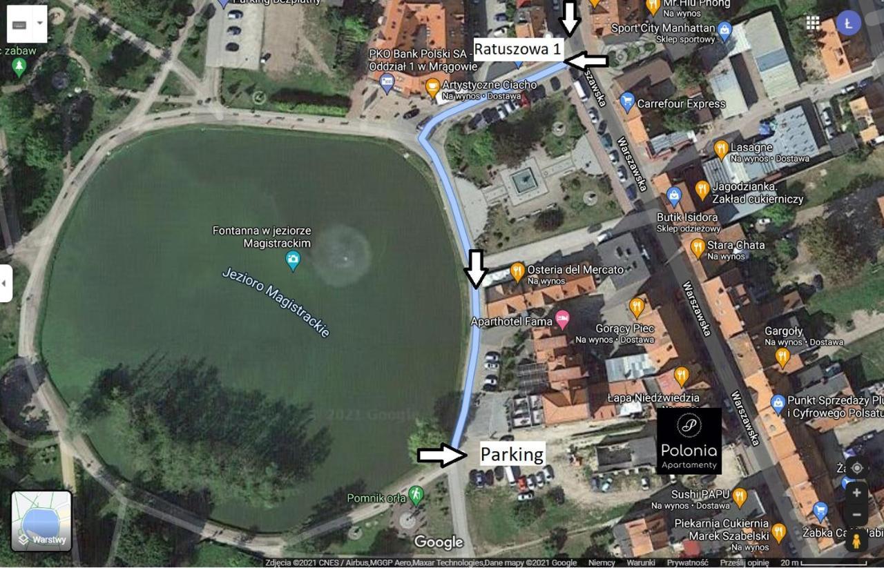 Apartamenty Polonia Mrągowo Dış mekan fotoğraf
